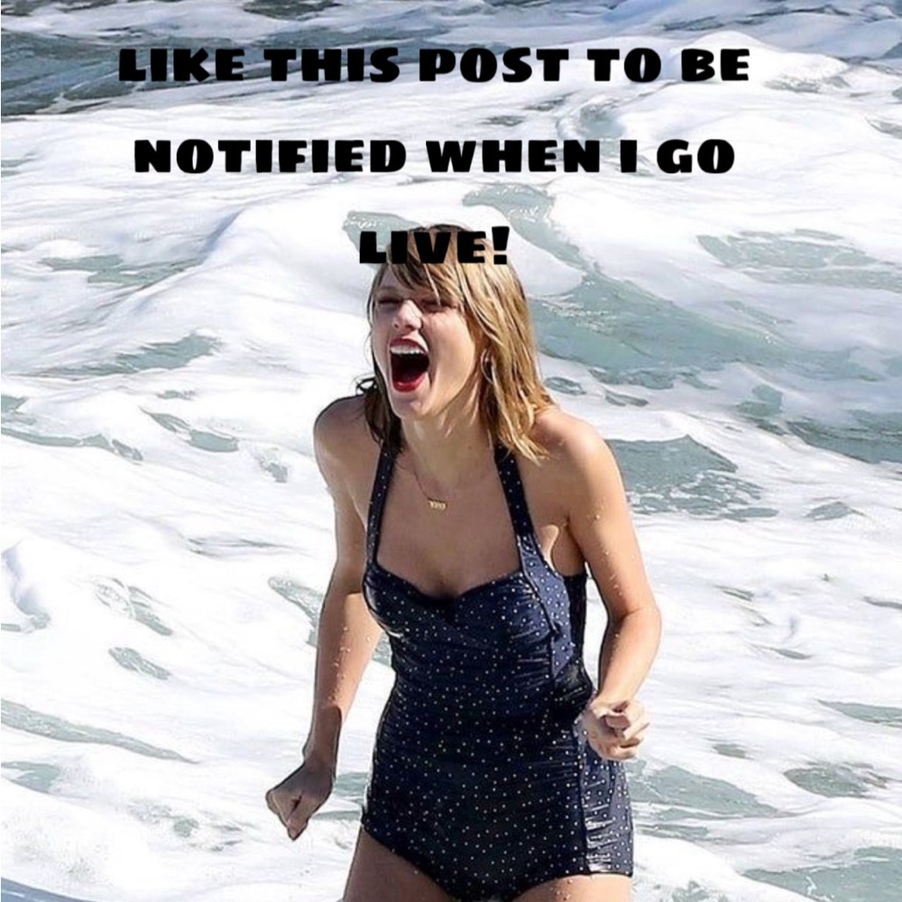 like this post to be notified when i go live!